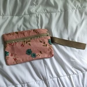 Handmade wristlet wallet